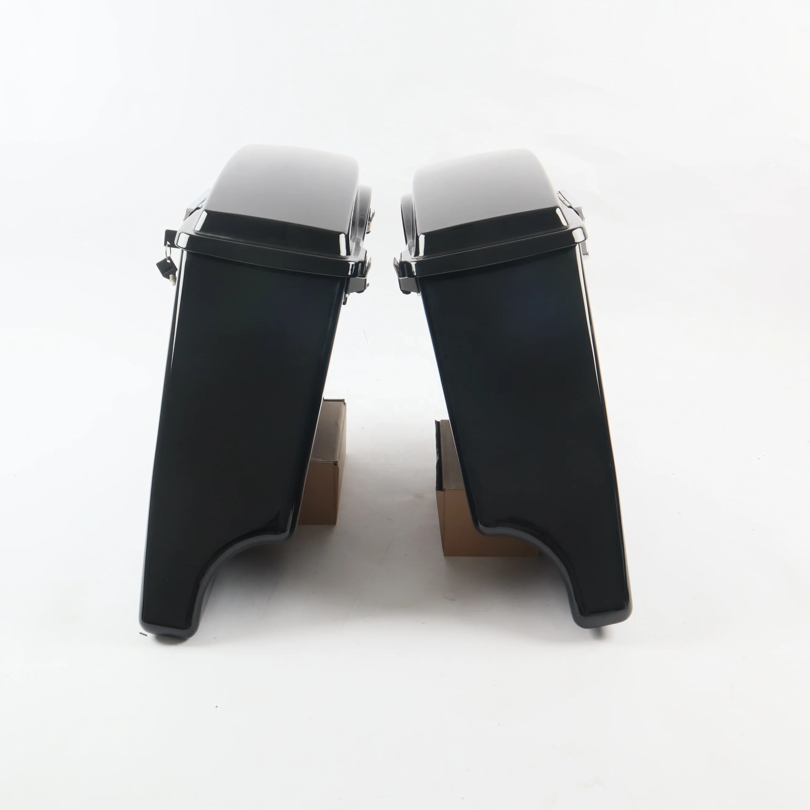 ABS Plastic Extend Motorcycle Saddlebag Assembly for  Touring 1993-2013 Hard Saddlebags
